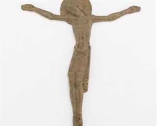 European Bronze Crucifix