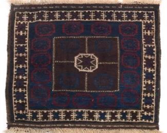 Fine Antique Hand Knotted Balouch Tribal Rug, ca. 1930s