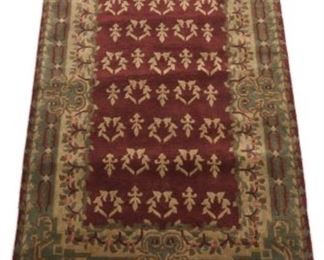 Fine Hand Knotted Tabriz Sculpted Carpet