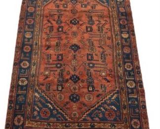 Fine SemiAntique Hand Knotted North West Persian Carpet, ca.1950s 