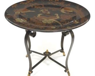 Japanned Lacquer Tray Table by Maitland Smith
