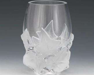 Lalique Hedera Vase