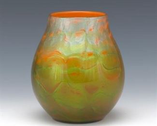 Loetz Titania Art Glass Vase, Austria, ca. 1905 