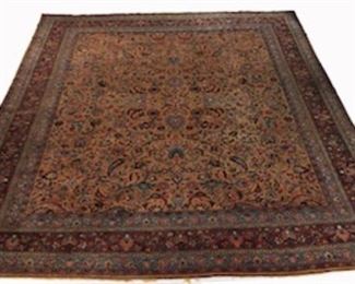 Persian Mashad Hand Knotted Carpet