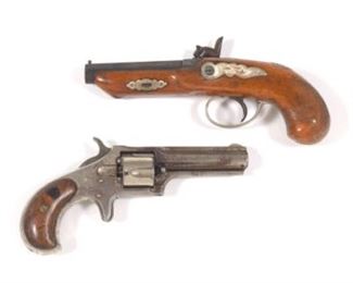 Remington Smoot and Spanish Copy of Derringer 
