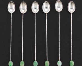 Tack Hing Chinese Export Silver Spoons