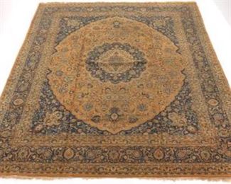 Very Fine Antique Hand Knotted Mashad Khorasan Palace Size Carpet, ca. 1930s 