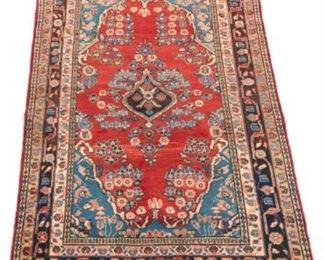 Very Fine Vintage Hand Knotted Isfahan Carpet