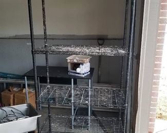 6ft Black Metro Rack