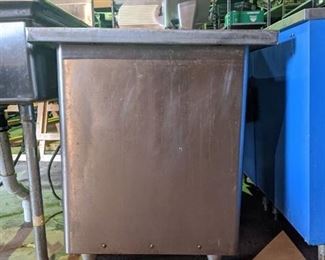 Stainless Steel Prep Table, Contents Not Included