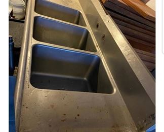 3 Hole Stainless Sink
