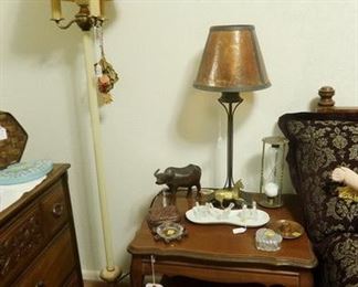 Antique floor lamp