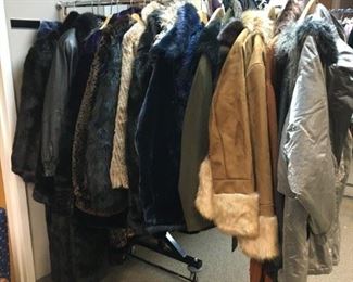 Winter coats - we have a wide assortment.