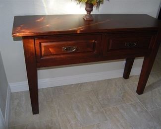 Solid Wood Entry Table