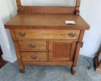 Vintage Oak Dry Sink