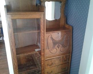 Secretary Style Cabinet