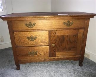 Vintage ThreeDrawer Cabinet