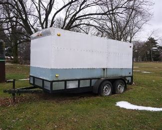 hauling trailer  6ft x 18ft