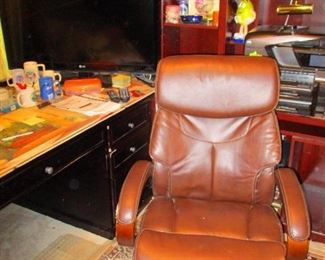 Leather office chairs...2 available