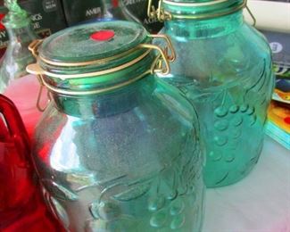 Vintage Preserve Jars