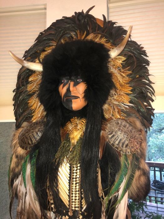 Ceremonial Spirit Native American Mask