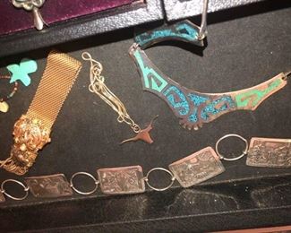 Concho Belt by Floyd Becenti - Sterling Silver