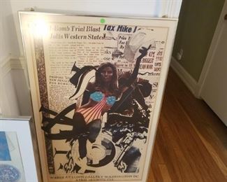 Bill Weege signed, numbered, and dated print 
