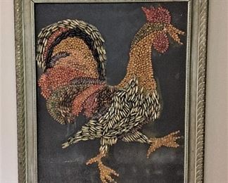 GREAT FRAMED SEED ROOSTER