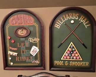 GREAT WALL HANGINGS FOR THE GAME ROOM