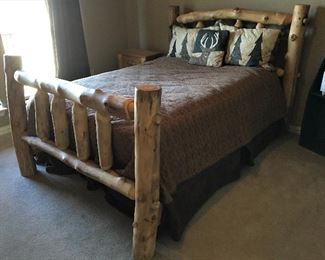 SECOND FULL SIZE LOG BED