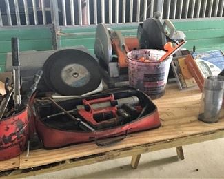 LOTS OF TOOLS IN THE BARN