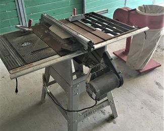 LOTS OF TOOLS IN THE BARN CRAFTSMAN TABLE SAW