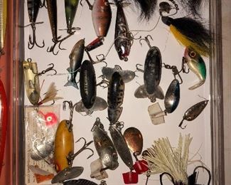 Some of the fishing lures