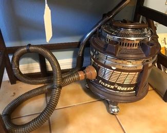 Vintage Filter Queen vacuum cleaner. It’s so cool!