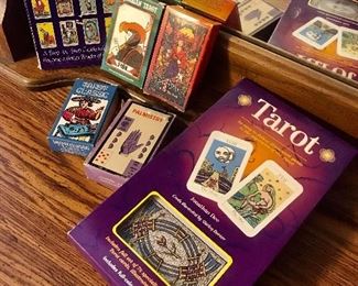 Tarot card assortment 