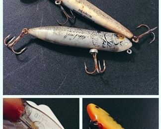 Vintage fishing lures 