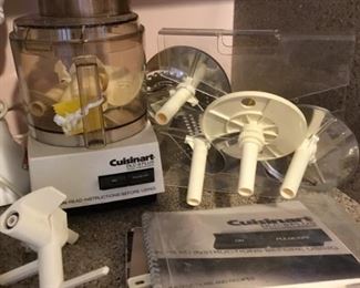 CUISINART  - With Loads of Extra Blades !  Asking $78
