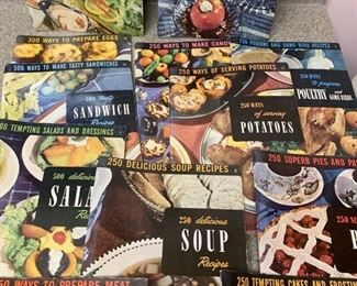 Vintage Cook Books  $ 4 and $2 