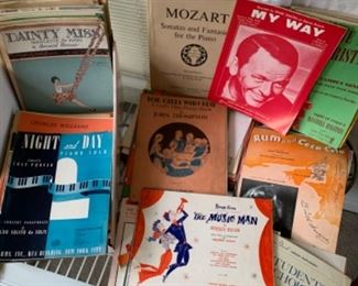 Vintage Song Sheets and Music Books  $3 each