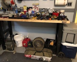 Camping, tools, fan, coolers, etc.....