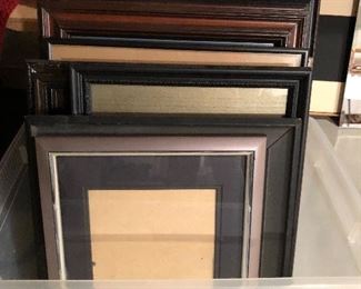Tons of frames in various sizes