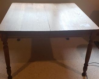 Antique Oak Table 44" x 44"