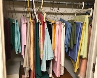 Lots of linens