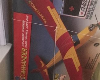 Commander, new in box, Remote controll Airplane all pieces included 