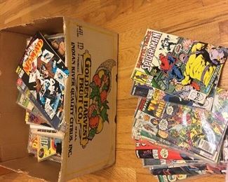 Over 100 comic books