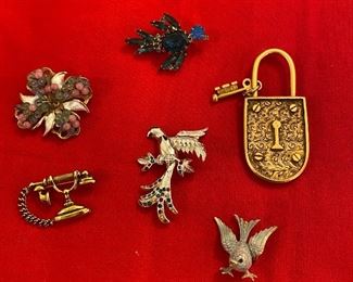 Assorted Broaches 