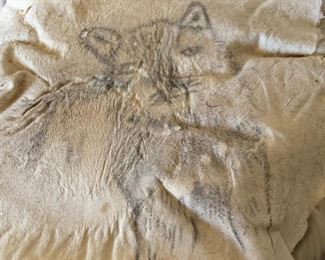 Native American Animal Hide Art