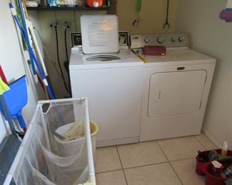 Maytag washer and dryer