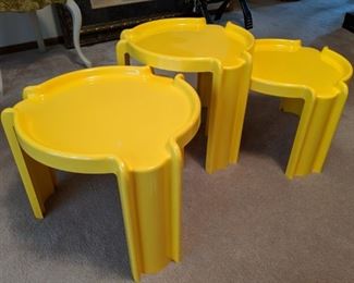 Vintage Giotto Stoppino nesting tables 