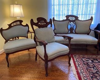 EARLY PARLOR SET